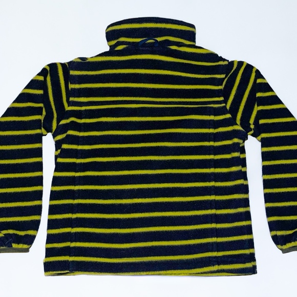 Lands' End | Striped Kids Fleece Full Zip Jacket | 2T‎ - Picture 4 of 4